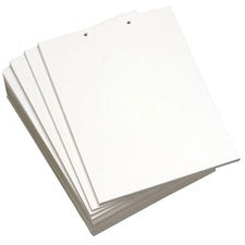 Lettermark Punched & Perforated Paper with 2HP on Top - White 92 Brightness - Letter - 8 1/2" x 11" - 20 lb Basis Weight - 75 g/m² Grammage - Sustainable Forestry Initiative (SFI) - Acid-free, ColorLok Technology - White - 2500 Sheets - 500 Sheets pe
