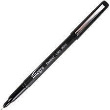 Integra Fineliner Ultra Fine Permanent Markers Ultra Fine Marker Point - Black Ink - 12 / Pack
