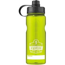 Ergodyne 5151 BPA-Free Water Bottle - 34oz / 1000ml 1.06 quart - Lime - Plastic, Tritan Copolyester