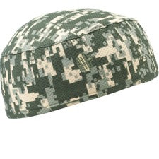 Ergodyne 6630 Camo Skull Cap - Terry Cloth Fabric, Elastic - Camouflage