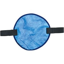 Ergodyne 6715CT Evaporative Cooling Hard Hat Pad 9.5" Height x 0.5" Width - Blue - Polyvinyl Alcohol (PVA) - 6 / Carton