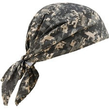 Ergodyne 6710CT Evaporative Cooling Bandana Triangle Hat Camo - Polyvinyl Alcohol (PVA)