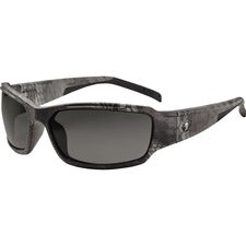 Ergodyne THOR Smoke Lens Kryptek Typhon Safety Glasses Recommended for: Construction, Carpentry, Woodworking, Landscaping, Boating, Skiing, Fishing, Hunting, Shooting, Sport - Eye Protection - Kryptek Typhon - Smoke Lens - Durable, Bendable Frame, Flexibl
