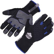 Ergodyne ProFlex 817WP Reinforced Thermal Waterproof Winter Work Gloves 3" Thickness x 15" Glove Length - Thermal Protection - XXL Size - Black - Touchscreen Capable - Reinforced, Water Proof, Machine Washable, Windproof, Weather Resistant, Breathable, Co