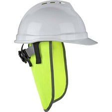 Ergodyne 8006 Hi-Vis Neck Shade 1" Height x 14.5" Width - Lime - Polyester, Fabric - 6 / Carton