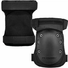 Ergodyne ProFlex 435HL Cap Hinged Rubber Cap Gel Knee Pad Black - Foam, Gel, Nitrile Butadiene Rubber (NBR) Foam, Elastic, Rubber - 2 / Pair