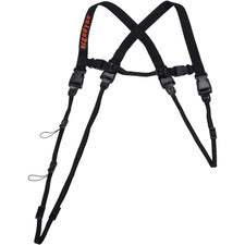 Ergodyne 3132 Barcode Scanner Harness + Lanyard Large (L) - Loop Attachment - 1.5" Height x 3.3" Width x 8" Length - Black - 1 Each