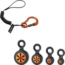 Ergodyne 3194 Hand Tool Tethering Kit - 1lb / 0.5kg Plastic, Aluminum - 1 Each