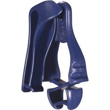 Ergodyne 3405MD Deep Blue Metal Detectable Glove Clip - Belt Clip Mount 4" Length x 2" Width - for Gloves, Food Processing Plant, Face Mask, Gloves, Key, Personal Protective Equipment (PPE), Towel - Detachable, Belt Loop, Break Resistant - Deep Blue - Met