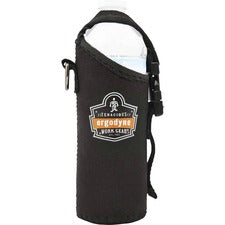 Ergodyne 3775 Can / Bottle Holder & Trap 2.5" Height x 3.6" Width - Black - Stainless Steel, Zinc, Neoprene, Nylon - 1 Each