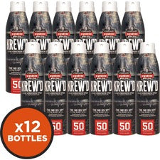Ergodyne 6353 SPF 50 Sunscreen Spray Spray - 5.50 fl oz - SPF 50 - Skin - UVA Protection, UVB Protection, Water Resistant, Lightweight, Non-greasy, Absorbs Quickly, Paraben-free, Phthalates-free, Hypoallergenic, Sweat Resistant, Octinoxate-free, ... - 12