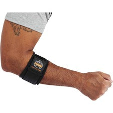 Ergodyne 500 Elbow Support Black - Nylon Laminated Neoprene - 1 Each