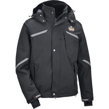 Ergodyne 6466 Thermal Jacket Small Size - Nylon - Black