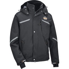 Ergodyne 6466 Thermal Jacket Large Size - Nylon - Black