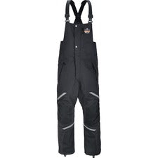 Ergodyne 6471 Thermal Bibs Bib Overall - XXX-Large - Black - 1600D Nylon, 500D Nylon