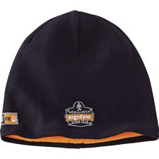 Ergodyne 6820 Flame-resistant Knit Cap Modacrylic Cotton, Modacrylic Cotton Fleece - Black