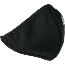 Ergodyne 6870 Thermal Mouthpiece - 2-layer, Fleece-Lined, Cotton Shell Fleece, Cotton - Black
