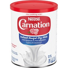Carnation Instant Nonfat Dry Milk Powder - 1.42 lb - 4 / Carton