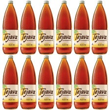Tejava Lemon Black Tea Bottle GMO Free - 12 / Carton