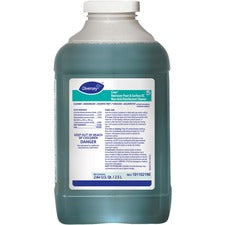 Diversey Crew Restroom Disinfectant Cleaner 84.5 fl oz (2.6 quart) - Fresh Scent - Deodorize, No-mess, Rinse-free - Green Bottle - 2 / Carton