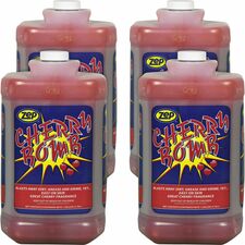 Zep Cherry Bomb Hand Soap Cherry Scent - 1 gal - Bottle Dispenser - Dirt Remover, Grime Remover, Soil Remover, Ink Remover, Resin Remover, Paint Remover, Adhesive Remover, Tar Remover, Carbon Remover, Asphalt Remover, Grease Remover, ... - Hand, Skin, Aut
