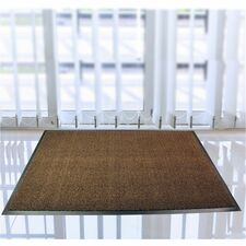 Floortex Doortex Advantagemat Brown Door Mat - 24" x 36" 36" Length x 24" Width x 0.250" Depth x 0.250" Thickness - Rectangular - Polypropylene, Vinyl - Brown - 1 Each - TAA Compliant