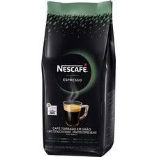 Nescafe Whole Bean Espresso Coffee Medium - 35.2 oz - Whole Bean - Espresso - 6 / Carton