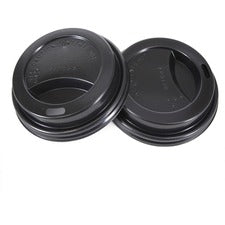 RDI Oval Slot Cup Lids Round - Black - 1000 / Carton