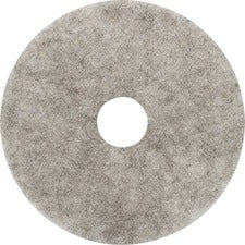 Genuine Joe Floor Pad Round - 17" Diameter - Cleaning, Floor - Durable, Long Lasting - 5 / Carton
