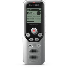 Philips Voice Tracer Audio Recorder DVT1250 8 GB Flash Memory - microSD, SD Supported - WAV - High Quality, Standard Play, Long Play - 583 Hour Recording - USB - Headphone - Portable