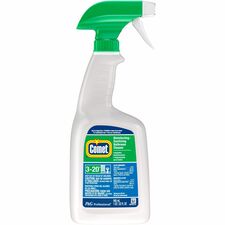 Comet Disinfecting Bath Cleaner Ready-To-Use - 32 fl oz (1 quart) - Citrus Scent - Non-abrasive, Rinse-free, Deodorize, Scrub-free - Green - 1 Bottle