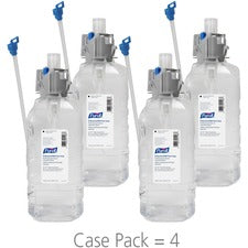 PURELL® Professional Mild Foam Soap Refill 1.59 quart - Hand - Clear - Fragrance-free, Dye-free, Paraben-free, Phthalate-free - 4 / Carton