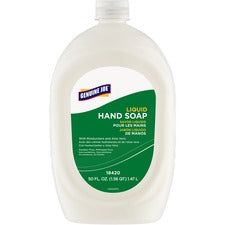 Genuine Joe Lotion Soap 1.56 quart - Bottle Dispenser - Hand, Skin - White - Anti-irritant - 1 Each
