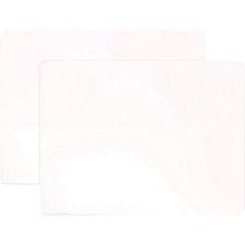 Pacon 2-sided Dry-erase Whiteboard 12" (1 ft) Width x 9" (0.8 ft) Height - White Melamine Surface - 2 / Pack