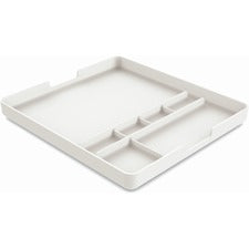 HON HAELT Storage Tray x 15" Width - Finish: Designer White - 1 Each