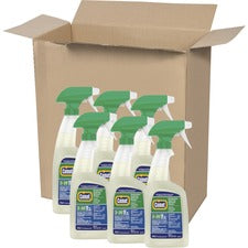 Comet Disinfecting Bath Cleaner Ready-To-Use - 32 fl oz (1 quart) - Citrus Scent - Disinfectant, Scrub-free, Non-abrasive, Rinse-free - Green - 6 / Carton
