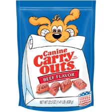 Canine Carryouts Beef Flavor Chewy Dog Treats For Dog - Chewy - Beef Flavor - 1.41 lb