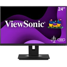ViewSonic Graphic VG2448a 24" Class Full HD LED Monitor - 16:9 - Black 23.8" Viewable - In-plane Switching (IPS) Technology - LED Backlight - 1920 x 1080 - 16.7 Million Colors - 250 Nit - 5 ms - 75 Hz Refresh Rate - Speakers - HDMI - VGA - DisplayPort - V