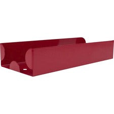 ControlTek Metal Coin Tray, Pennies Red - Anodized Metal - 1 Each