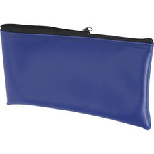 ControlTek Carrying Case Paper, Check, Check, Brochure, Coupon - Blue Tear Resistant, Drop Resistant, Spill Resistant - Vinyl Body - 11" Width x 6" Depth - 1 Each