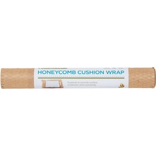 Duck Brand Flourish Honeycomb Cushion Wrap 13" Width x 18.50" Length - Interfolded, Easy Tear, Interlocking - Brown - 6 / Pack