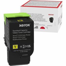 Xerox Original Standard Yield Laser Toner Cartridge - Single Pack - Yellow - 1 / Pack 2000 Pages