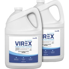 Diversey All-Purpose Virex Disinfectant Cleaner Ready-To-Use - 128 fl oz (4 quart) - Citrus Scent - Deodorize, Odor Neutralizer - Clear - 2 / Carton
