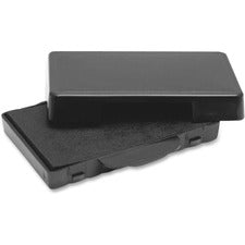 Trodat T5117 Message Stamp Replacement Ink Pad Black Ink - Plastic - 1 Each