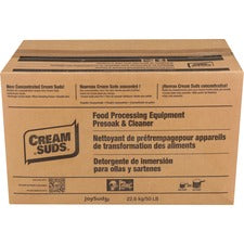 JoySuds Cream Suds Food Equipment Cleaner Concentrate - 800 oz (50 lb) - Brown - 1 / Carton