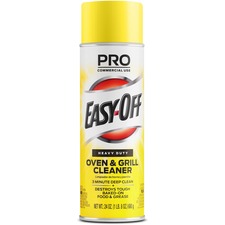 Professional Easy-Off Heavy Duty Oven & Grill Cleaner Ready-To-Use - 24 fl oz (0.8 quart) - Lemon Floral Scent - Heavy Duty - White Aerosol Spray Can - 1 Each