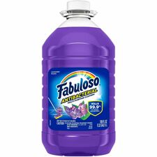 Fabuloso Antibacterial Cleaner 169 fl oz (5.3 quart) - Lavender Scent - Antibacterial, Rinse-free, Residue-free, Long Lasting - Purple Bottle - 1 Each