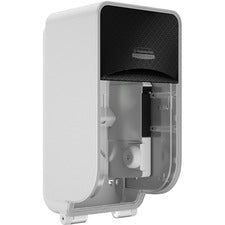 Kimberly-Clark Professional ICON Standard Roll Vertical Toilet Paper Dispenser Coreless - 2 x Roll - Black Mosaic - Refillable, Key Lock - 1 Each