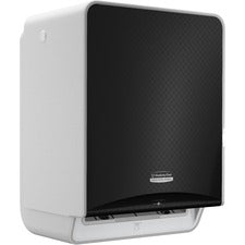 Kimberly-Clark Professional ICON Auto Roll Towel Dispenser Touchless Dispenser - 16.5" Height x 12.4" Width x 10.2" Depth - Black Mosaic - Automatic, Hinged, Jam-free, Key Lock, Push Button, Long Lasting - 1 Each