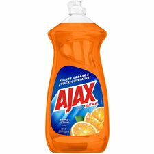 AJAX Triple Action Dish Soap 28 fl oz (0.9 quart) - Orange Scent - Pleasant Scent, Phosphate-free, Kosher-free - Orange - 1 Each